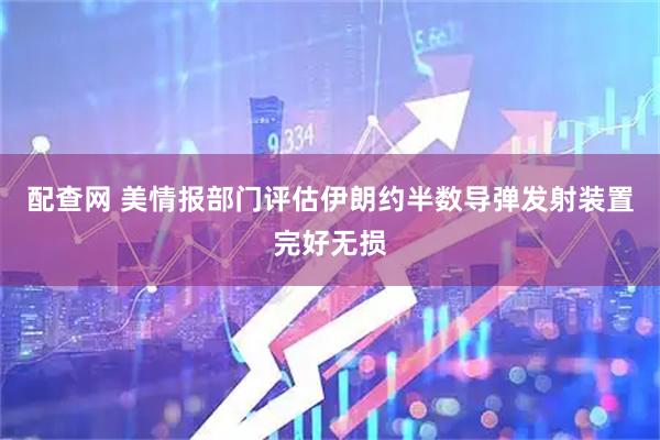配查网 美情报部门评估伊朗约半数导弹发射装置完好无损