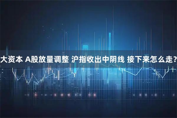 大资本 A股放量调整 沪指收出中阴线 接下来怎么走？