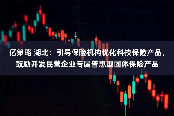 亿策略 湖北：引导保险机构优化科技保险产品，鼓励开发民营企业专属普惠型团体保险产品