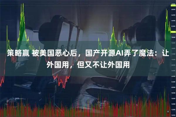 策略赢 被美国恶心后，国产开源AI弄了魔法：让外国用，但又不让外国用